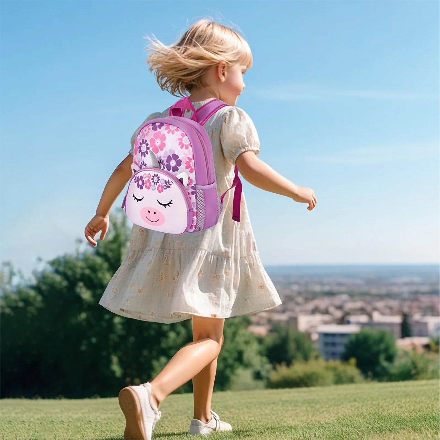 MumuMimi 3D Animal Kids School Bag | Durable Preschool Bag