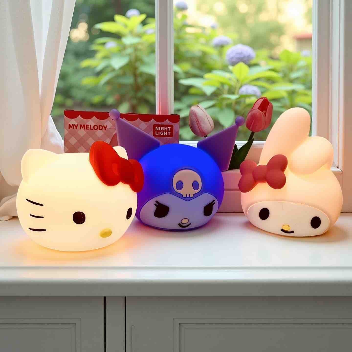 Kuromi Silicone Touch Lamp