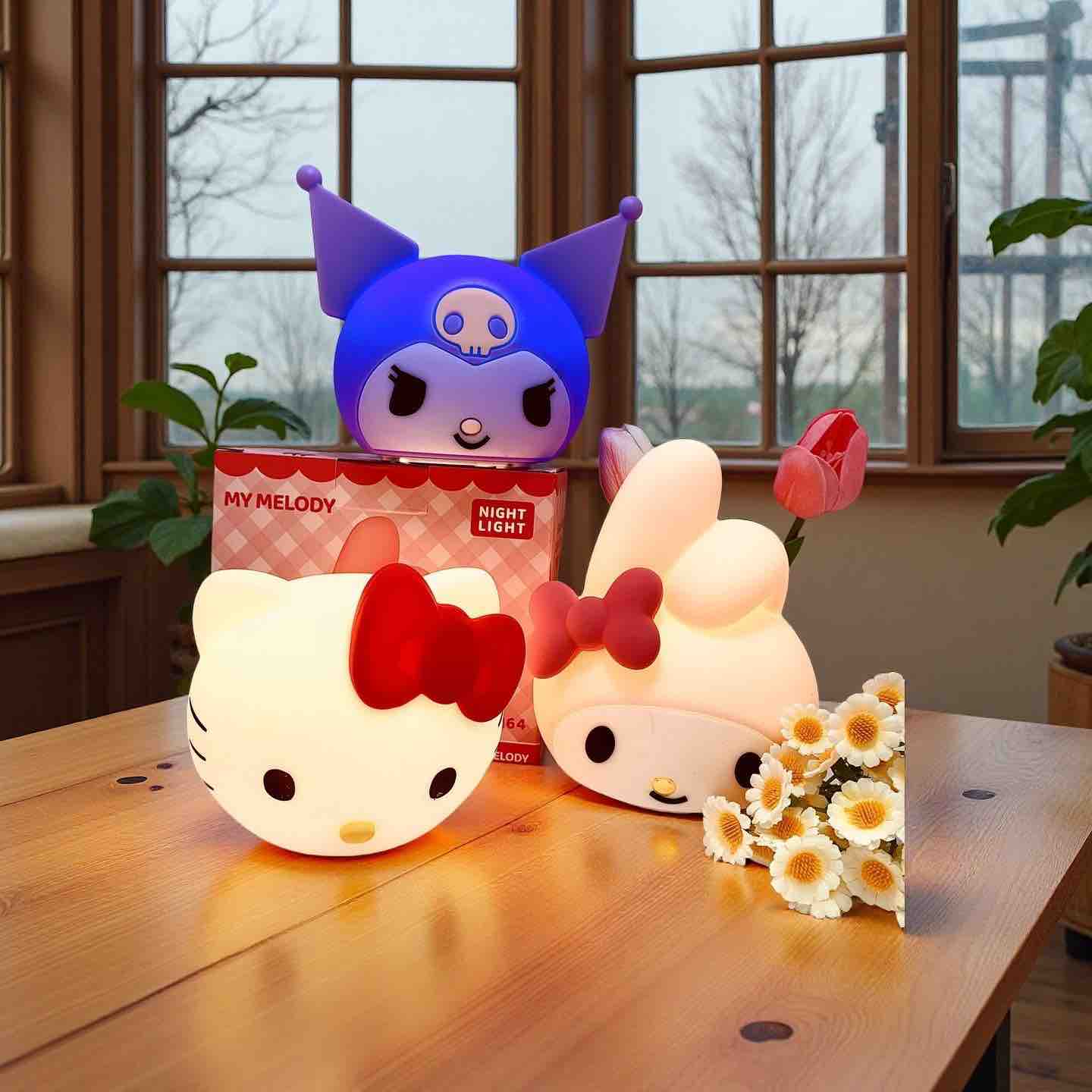 Kuromi Silicone Touch Lamp