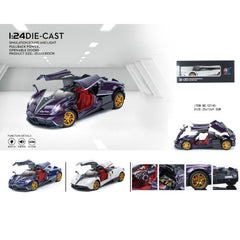 1:24 Pagani Huayra Roadster - Die-Cast Alloy Precision Model (Openable Parts)