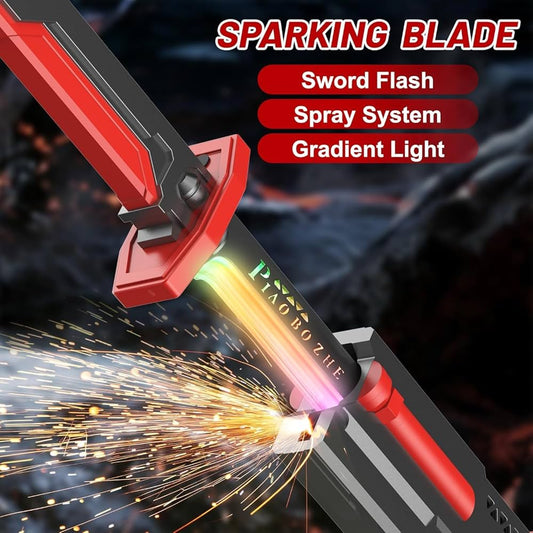 LED Sword with Smoke & Spark Effects