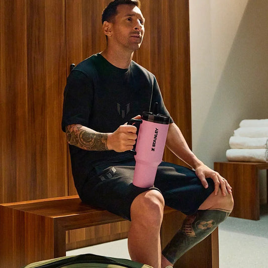 Buy THE MESSI X STANLEY QUENCHER PROTOUR FLIP STRAW TUMBLER | 40 OZ | Trendy & Cute Gifts at Kawaii Kingdom