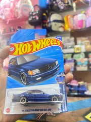 Hot Wheels '89 Mercedes-Benz 560 SEC AMG - 2025 P Case | Wild Widebody (Metallic Blue)