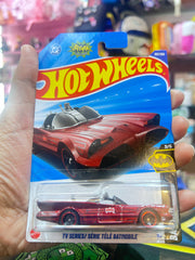 Hot Wheels TV Series Batmobile - 2025 | Batman Series (Classic Red)