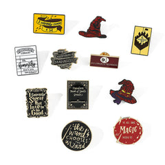 Harry Potter Brooch Badge Label Pins – Magic Boy Collection