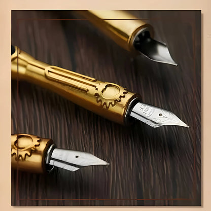 Vintage Vibes - Antique Calligraphy Feather Pen Set | Harry Potter Inspired