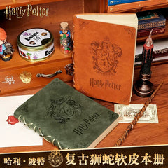 Magic Boy Harry Potter Jumbo Retro Diary – Thick Vintage Notebook (HP Theme)