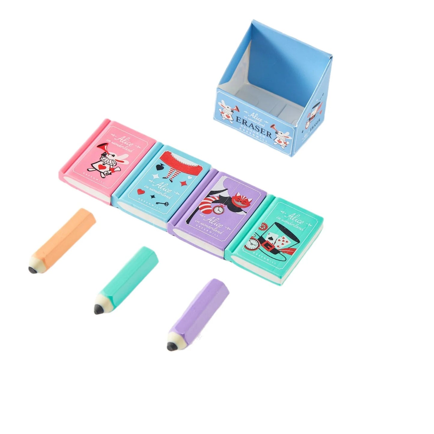 ✏️📖 Smart Start to School – Book & Pencil Erasers!