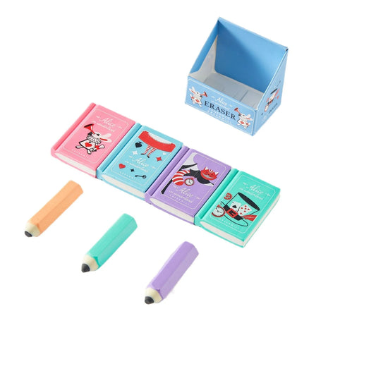 ✏️📖 Smart Start to School – Book & Pencil Erasers!