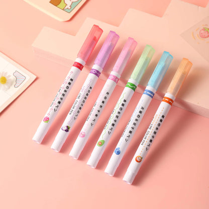 6-in-1 Pattern Roller Linear Color Pen