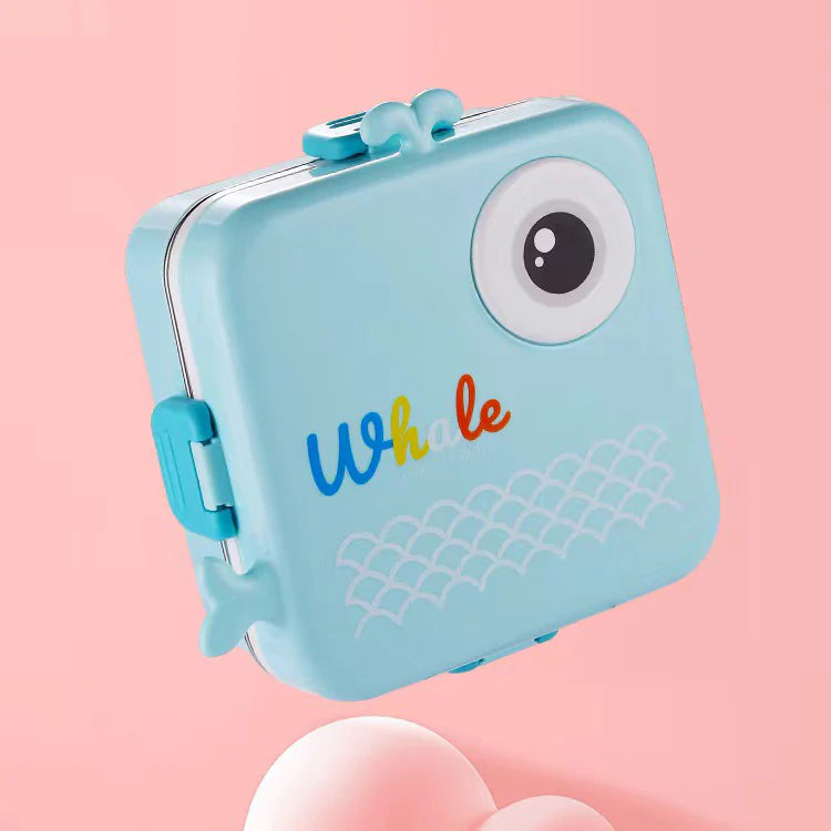 Stainless Steel Lunch Box - Whale