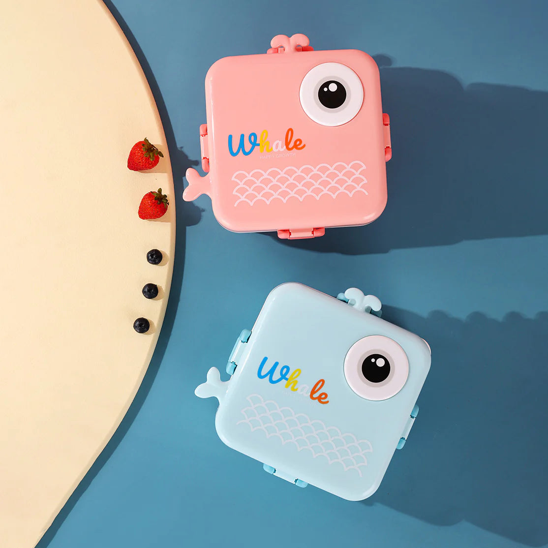 Stainless Steel Lunch Box - Whale