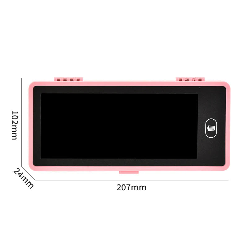 2 in 1 LCD Drawing Tablet Pencil/Compass Box - Draw Anywhere, Anytime