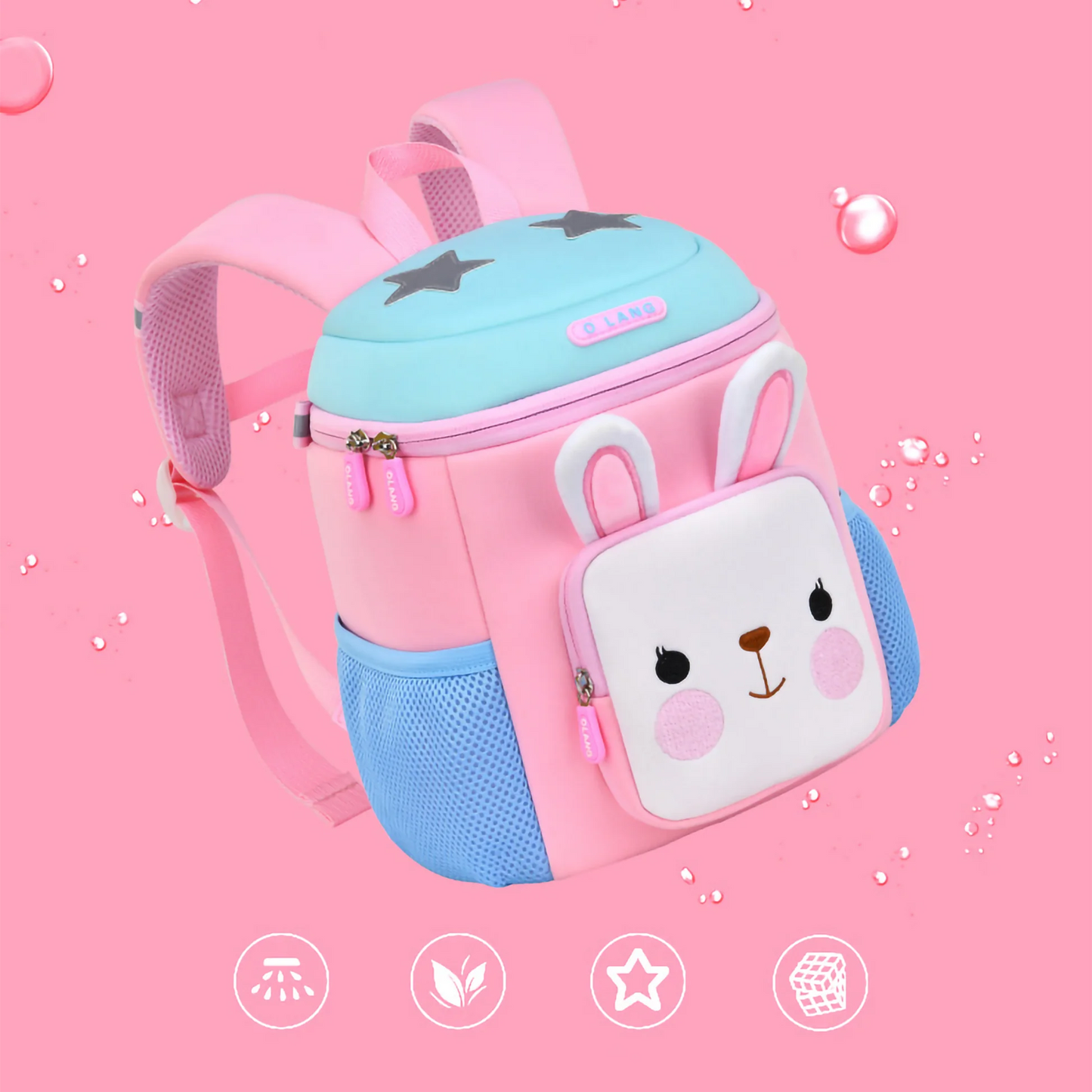 Cute Rabbit Kids School Bag | Durable Preschool Bag