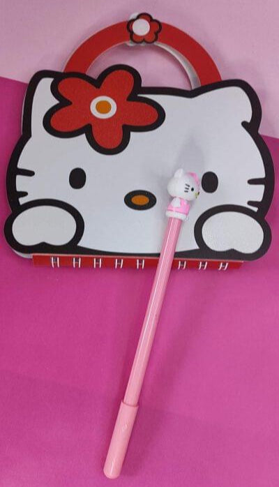 Hello Kitty Diary with pen - Available at Kawaii Kingdom
