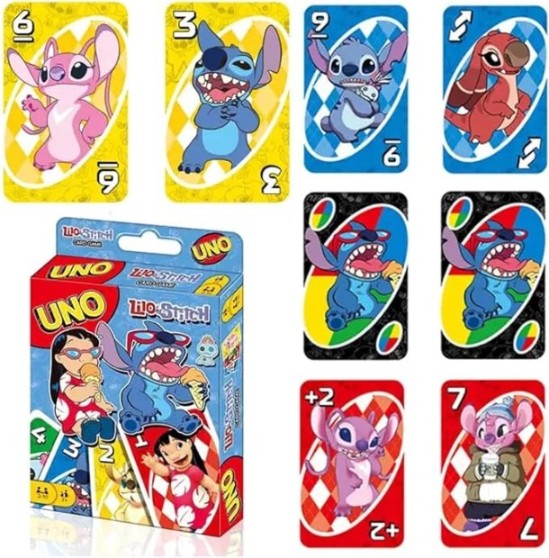 UNO card Lilo Stitch