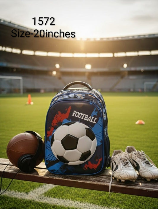 Football School Bag 20 Inches