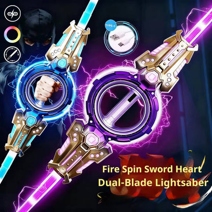 Double Edge Premium Rotating Sword (Spinning Light Saber)