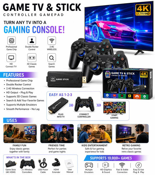 4K Ultra HD Game (Imported) 10,000+ Games