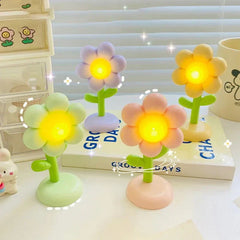 Flower mini Table Desk LED Lamp | Trendy & Cute Gifts at Kawaii Kingdom
