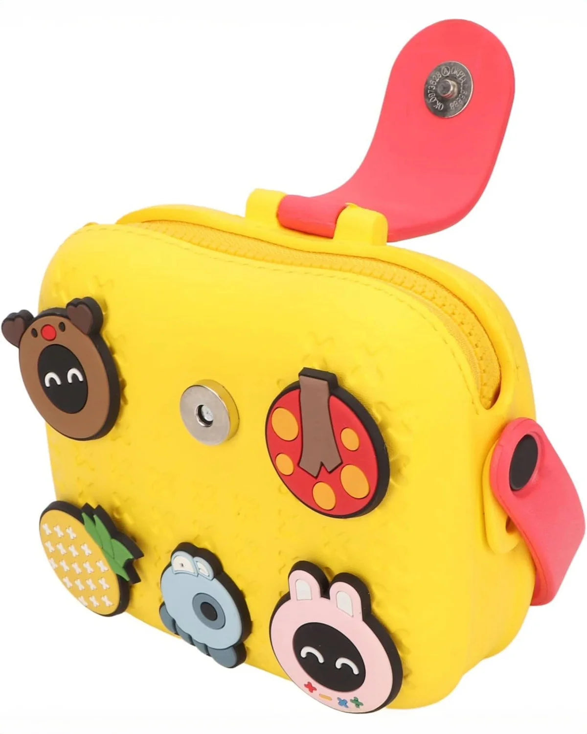 🎒Kids Crossbody Bag – DIY EVA Bag with 5 Cartoon Trinkets | Lightweight, Waterproof & Fun for Kids| SLING BAG