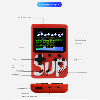 SUP 400-in-1 Retro Game Console – Play Anytime, Anywhere