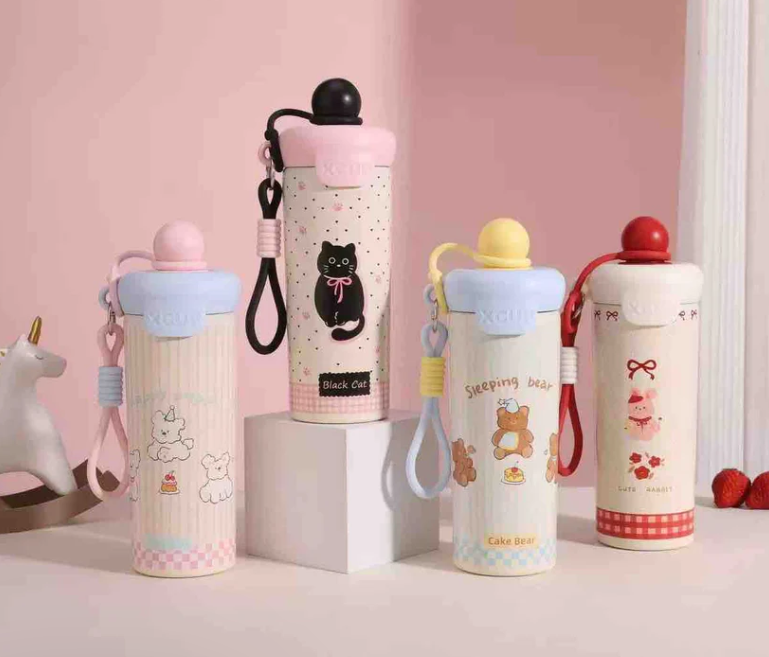 Pinteresty Insulated Steel Sipper Bottle