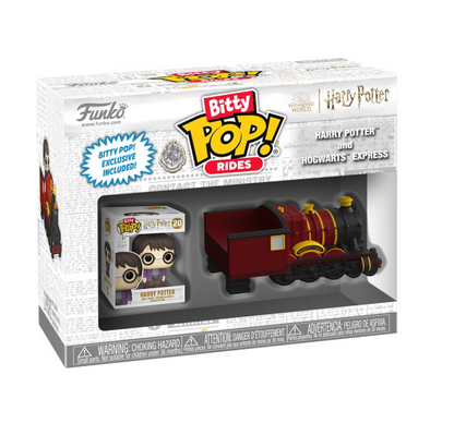 Funko Pop! Bitty Ride: Harry Potter with Hogwarts Express (100% Authentic)