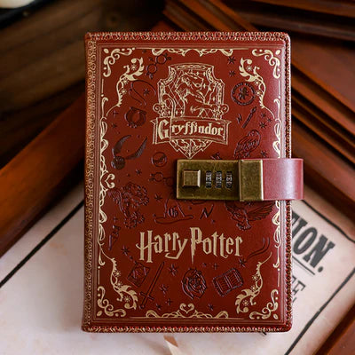 Harry Potter Collectable Retro Diary With Lock