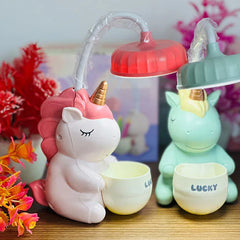 Buy Unicorn table lamp cum sharpener | Trendy & Cute Gifts at Kawaii Kingdom