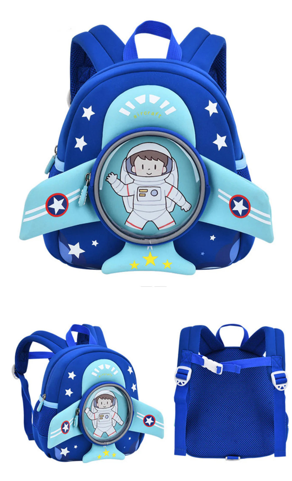 3D Aircraft Backpack for Toddlers