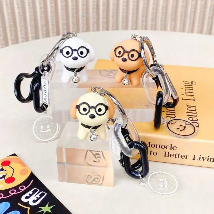 Buy Keychain - Puppy with Glasses