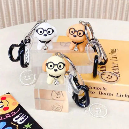 Buy Keychain - Puppy with Glasses