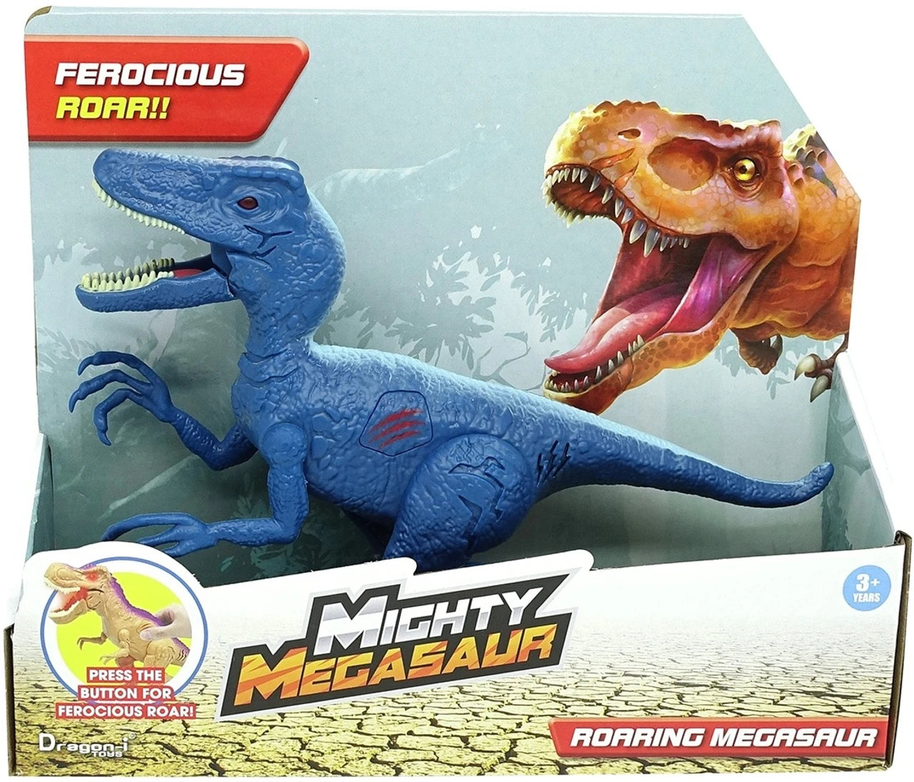 Mighty Megasaur Roaring T-Rex Dinosaur