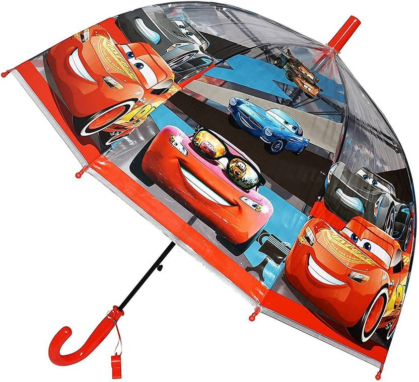 Buy Disney print big size U handle PVC Umbrella