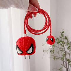 Spiderman 20W Iphone Silicone Charger Cover