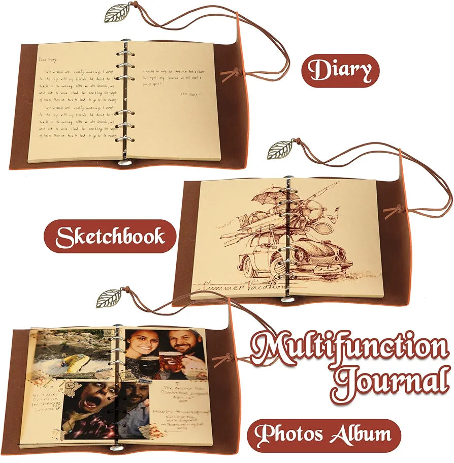 Buy Leaf Diary - Retro Look Mini - Mix Color | Harry Potter