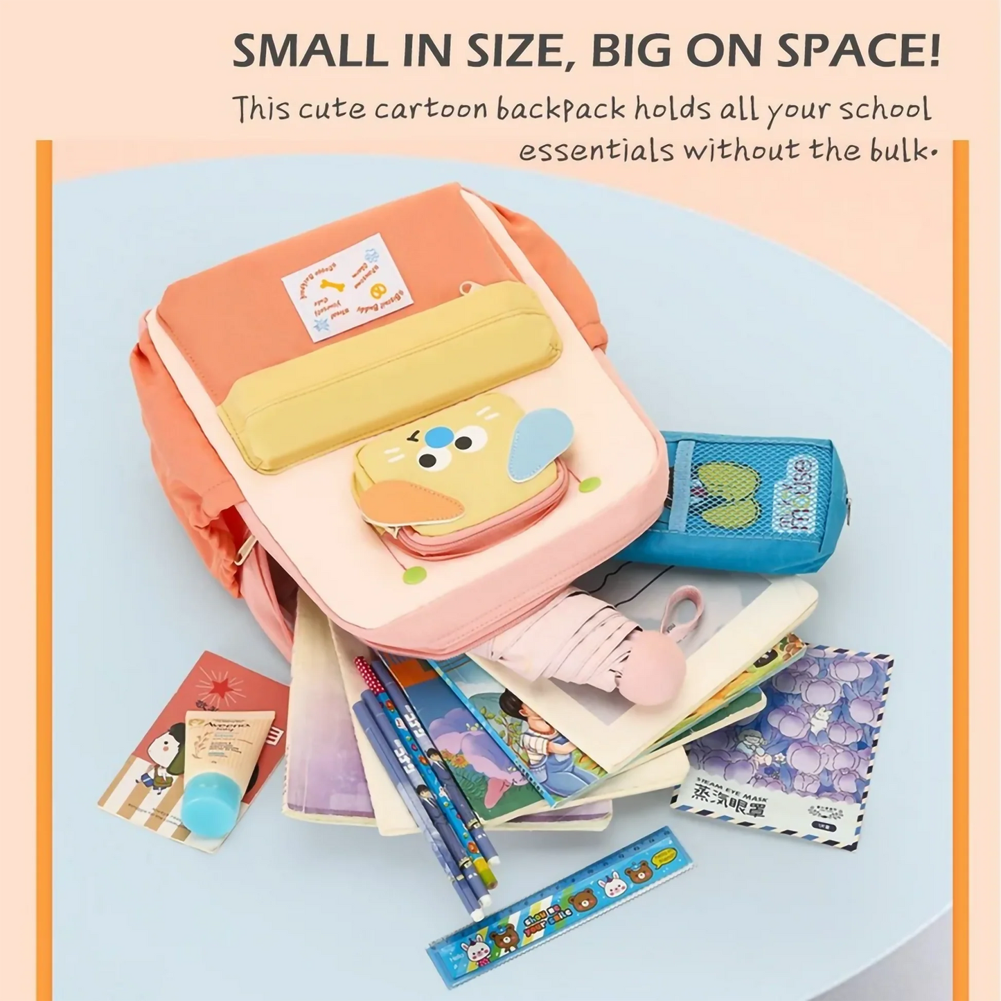 KoKoRo Biscuit Buddy Cartoon Dog Kids School Bag