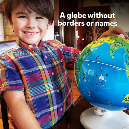 PlayShifu Orboot Our Earth - Interactive AR World Globe for Kids 4-10 Years (App Based Globe, Device Not Included)