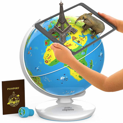PlayShifu Orboot Our Earth - Interactive AR World Globe for Kids 4-10 Years (App Based Globe, Device Not Included)